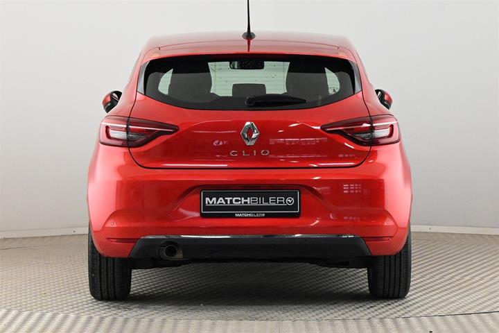 Rød Renault Clio fra 2022