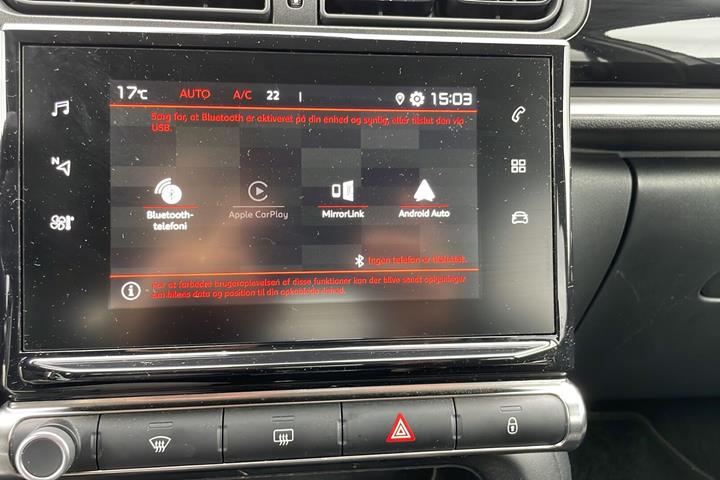 Hvid Citroën C3 fra 2021
