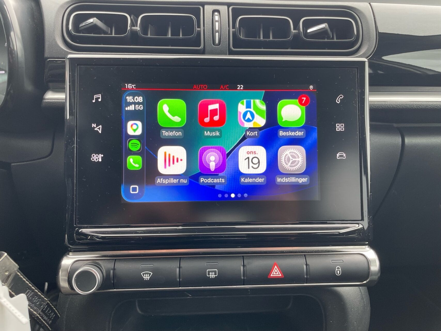 Hvid Citroën C3 fra 2021