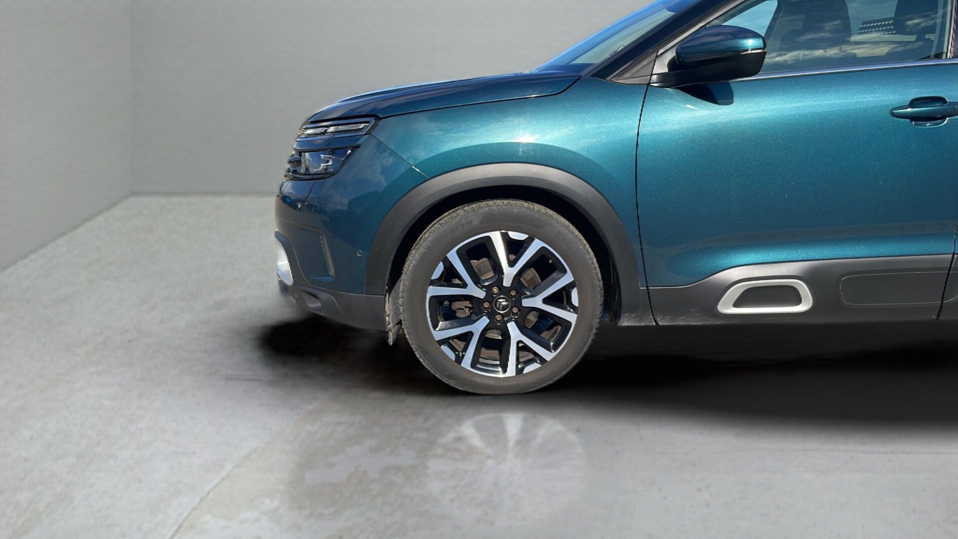 Blå Citroën C5 Aircross fra 2019