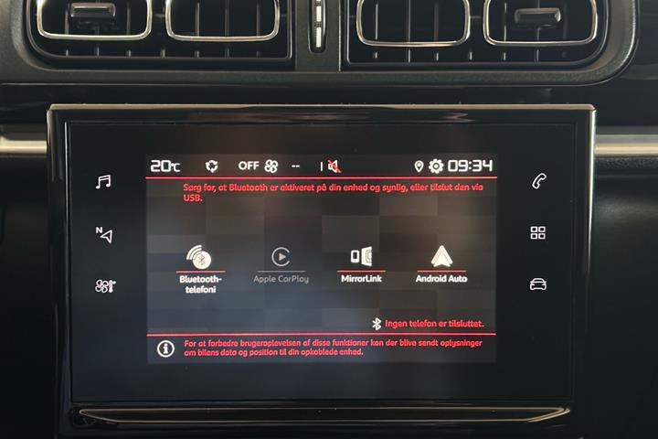 Sølv Citroën C3 fra 2020