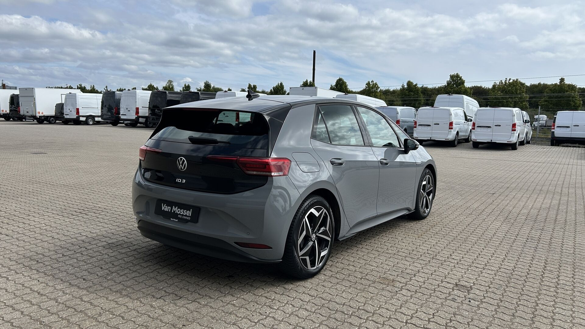 Grå VW ID.3 fra 2023