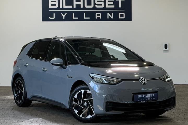 Grå VW ID.3 fra 2023