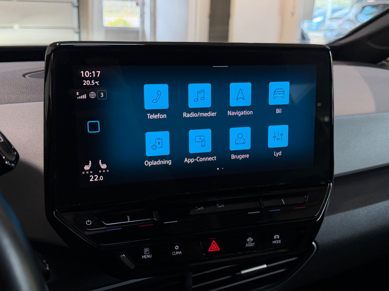 Grå VW ID.3 fra 2023