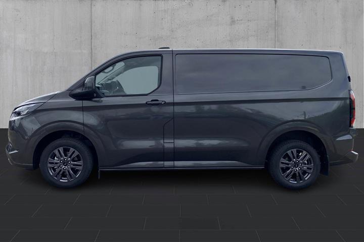 Grå Ford E-Transit Custom 320 L1 fra 2026