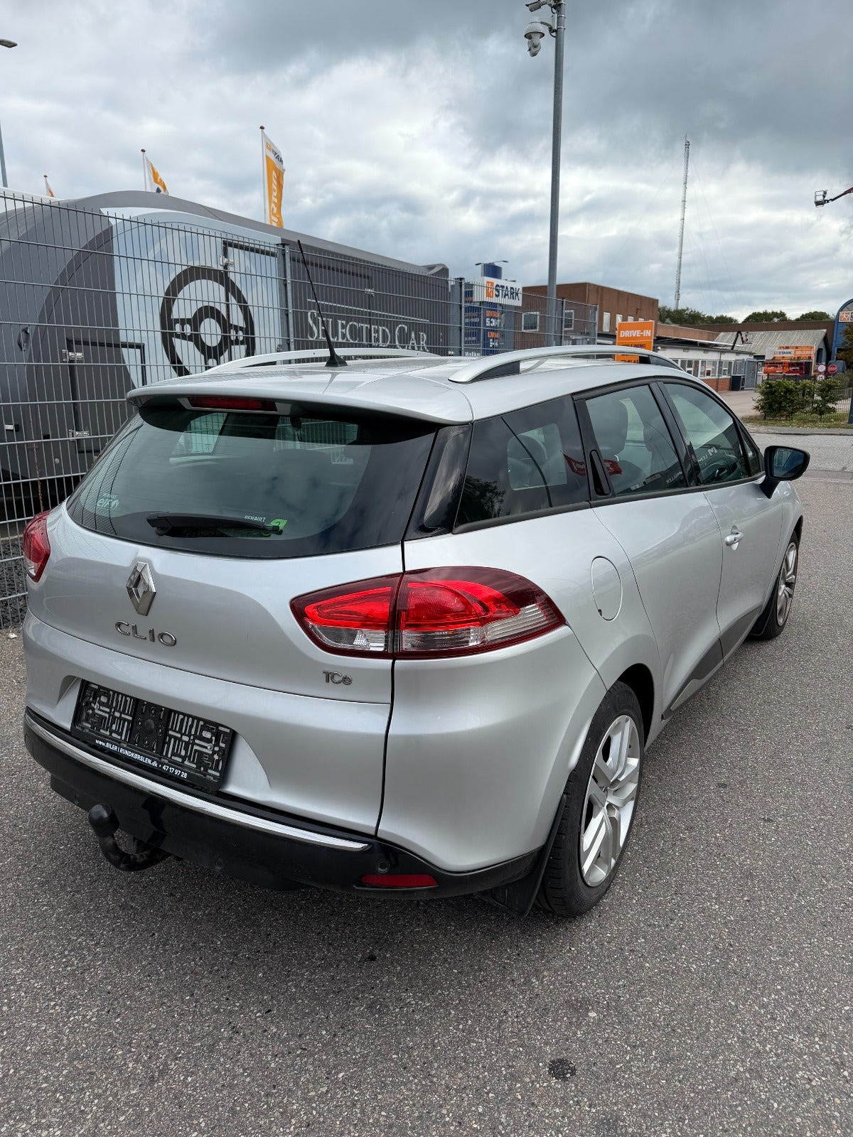 Sølv Renault Clio IV fra 2016
