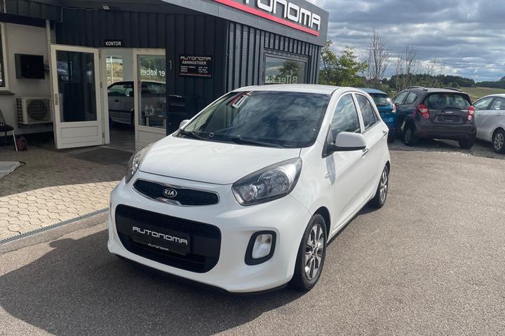 Grøn Kia Picanto fra 2016