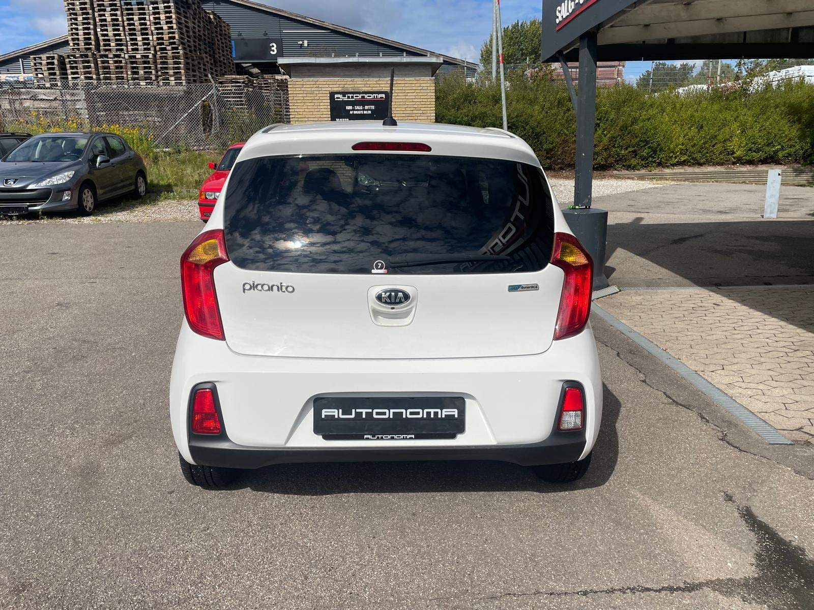 Grøn Kia Picanto fra 2016