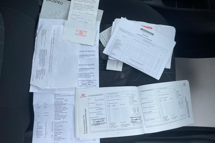 Grøn Kia Picanto fra 2016