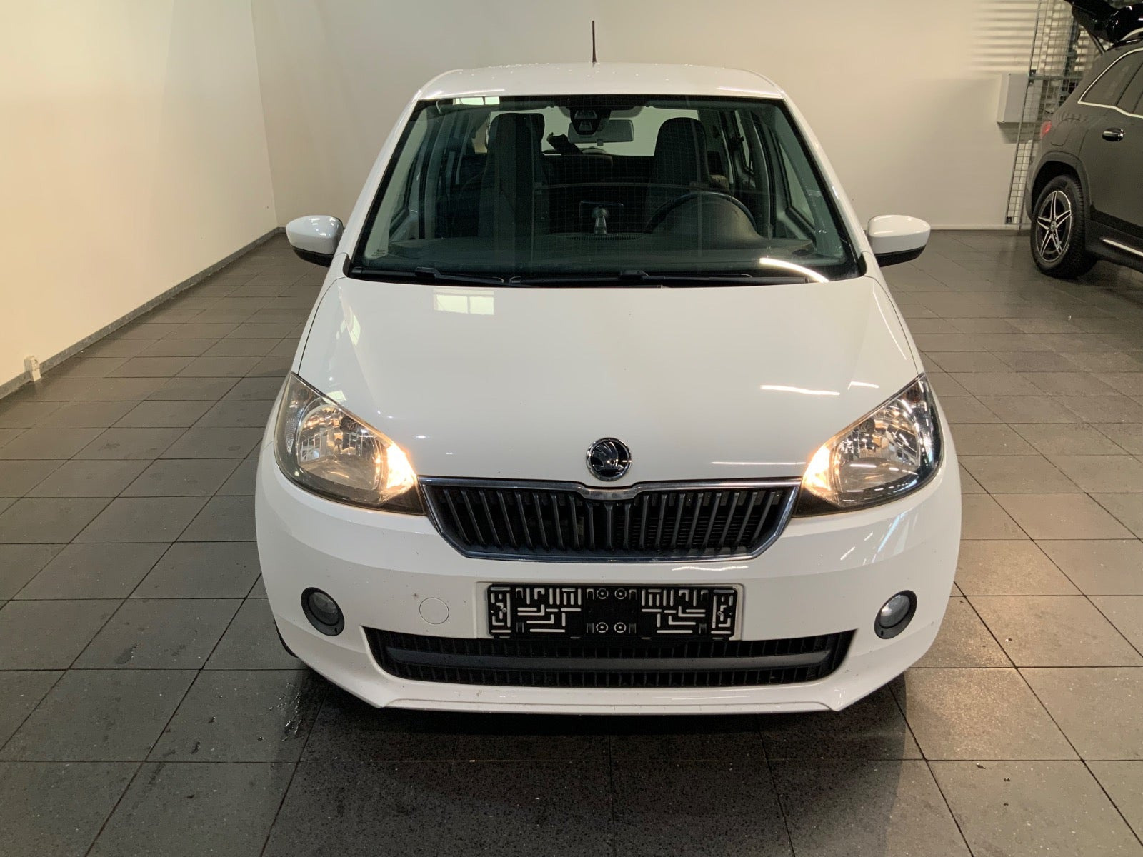 Hvid Skoda Citigo fra 2015