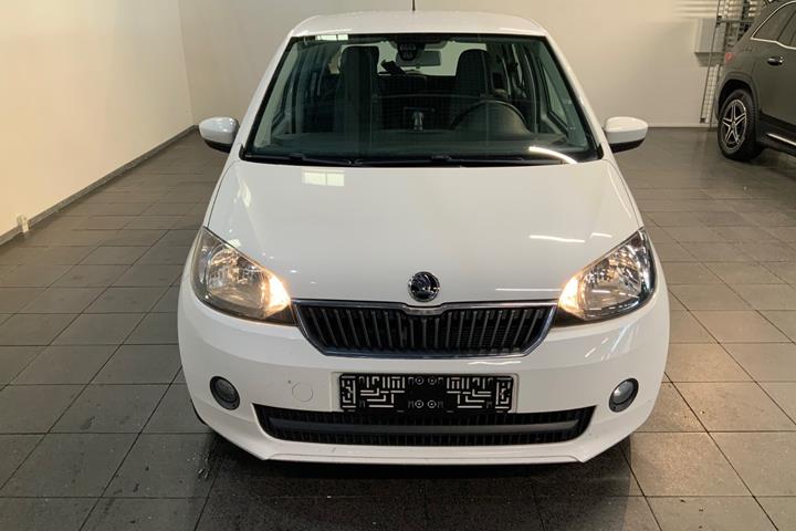 Hvid Skoda Citigo fra 2015