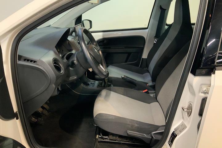 Hvid Skoda Citigo fra 2015