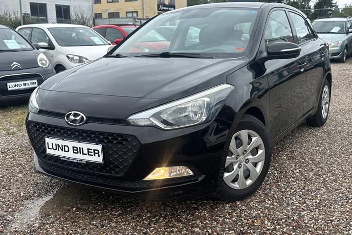 Sort Hyundai i20 fra 2016