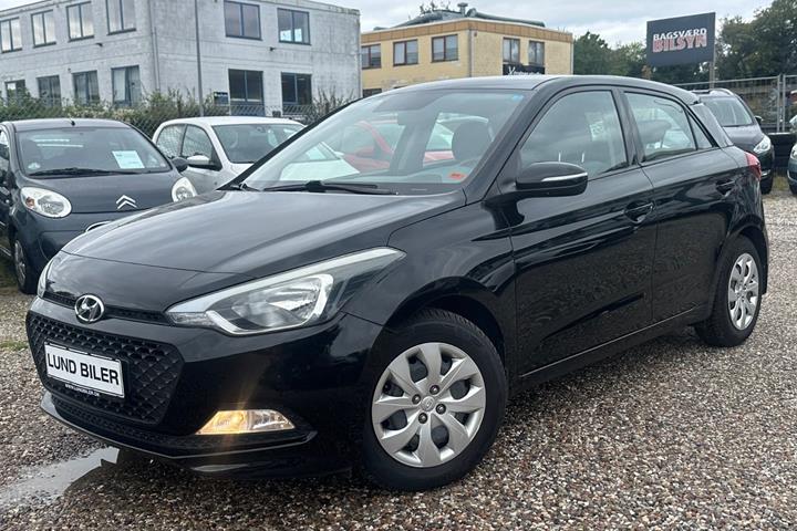 Sort Hyundai i20 fra 2016