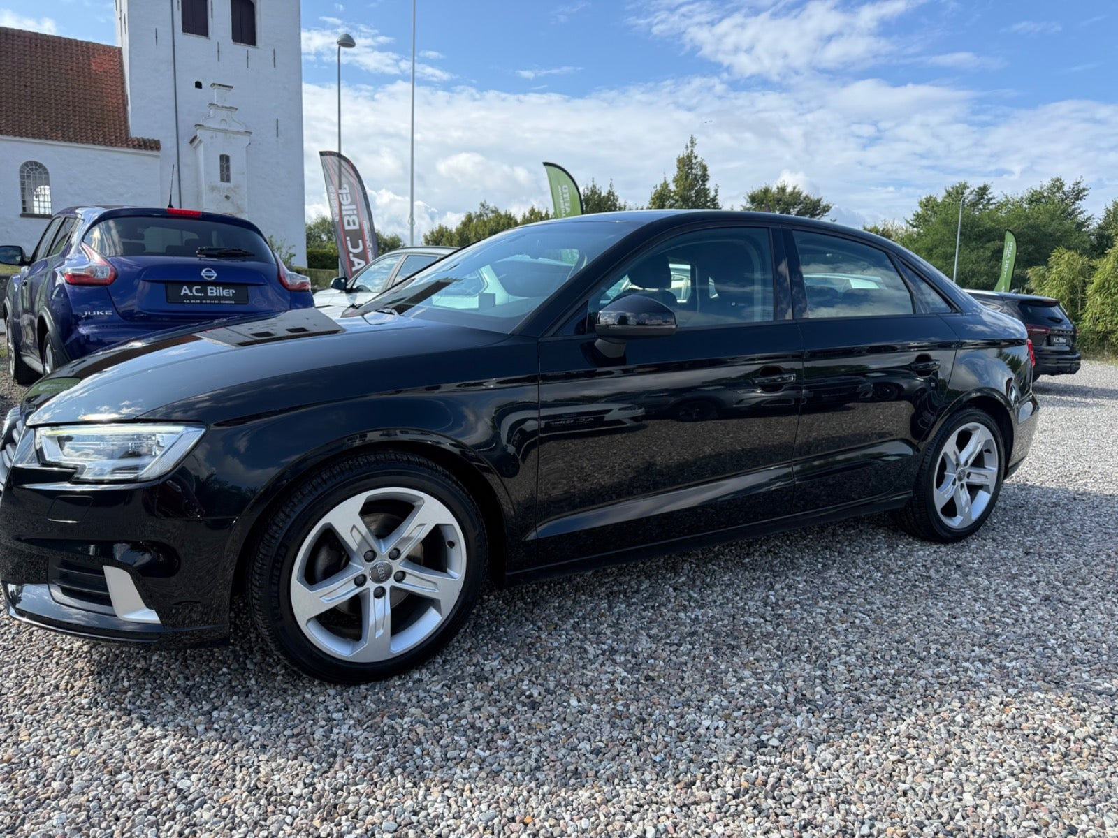Sort Audi A3 fra 2018