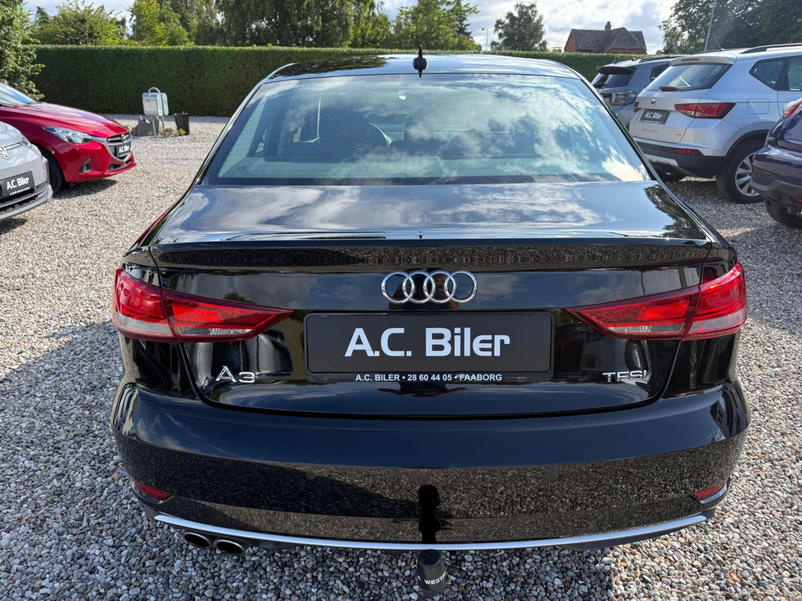 Sort Audi A3 fra 2018