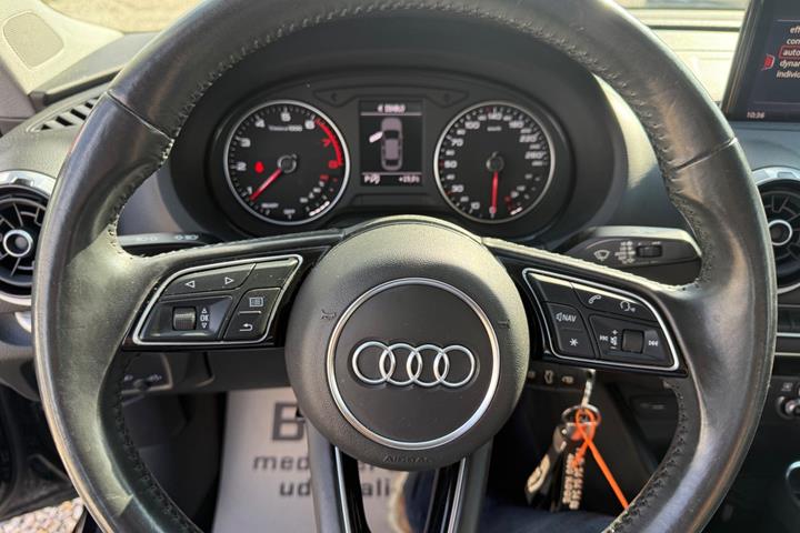 Sort Audi A3 fra 2018