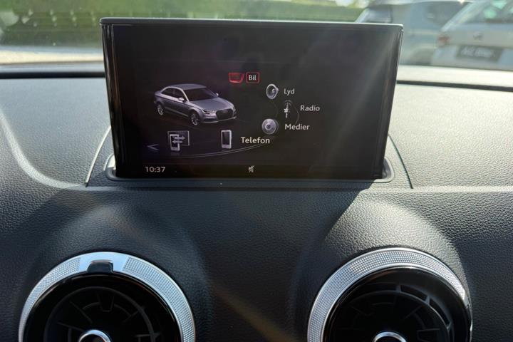 Sort Audi A3 fra 2018