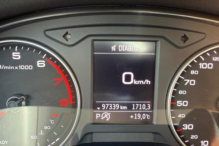 Sort Audi A3 fra 2018