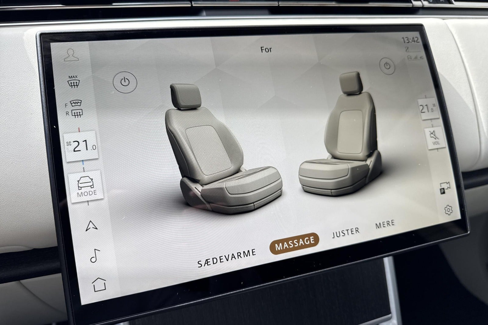 Grøn Land Rover Range Rover fra 2024