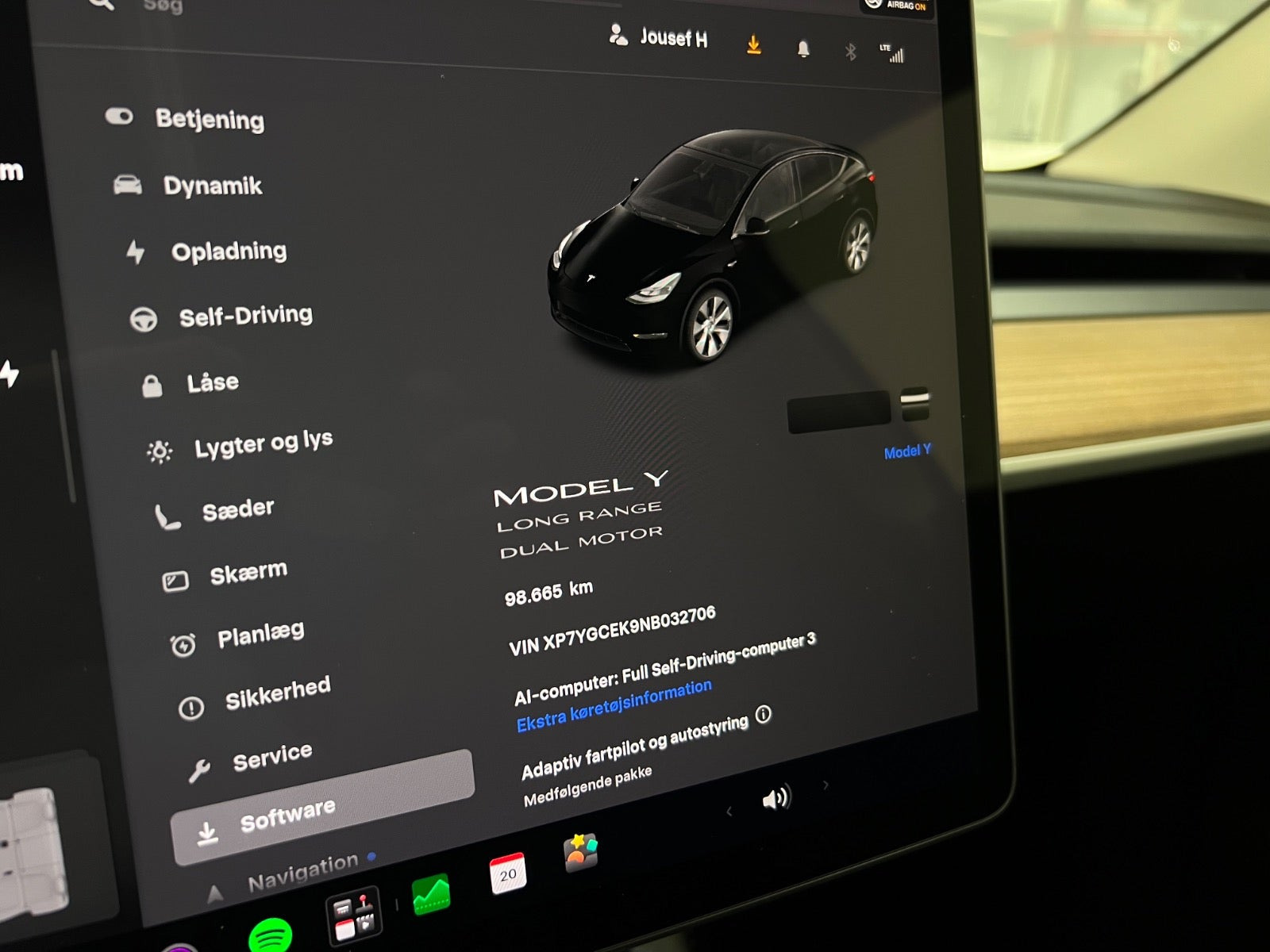 undefined Tesla Model Y fra 2022