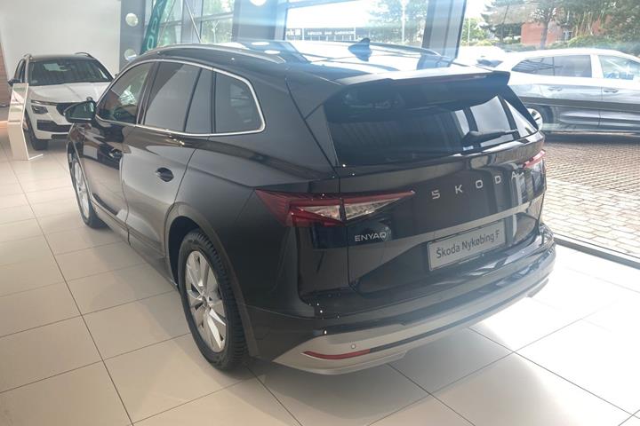Sort Skoda Enyaq fra 2026