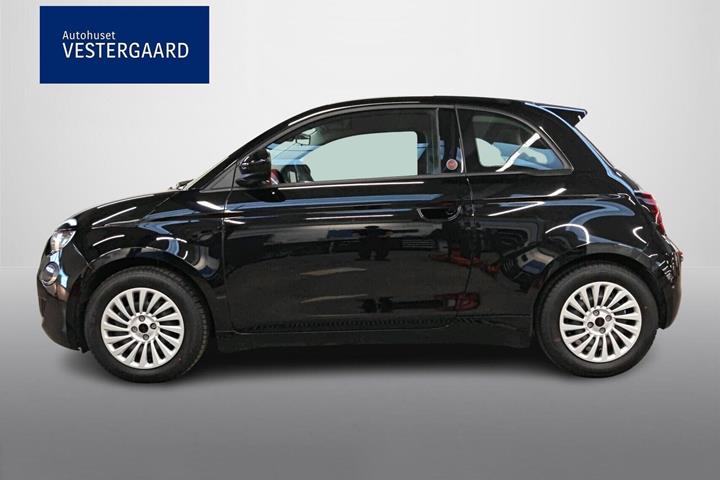 Sort Fiat 500e fra 2025