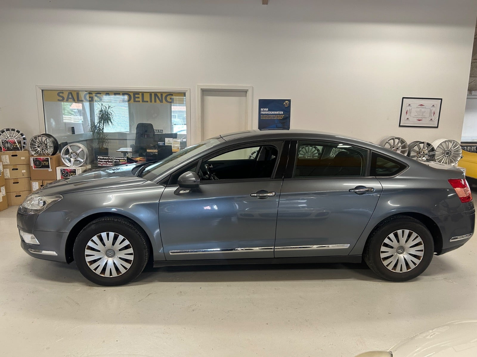 Grå Citroën C5 fra 2008