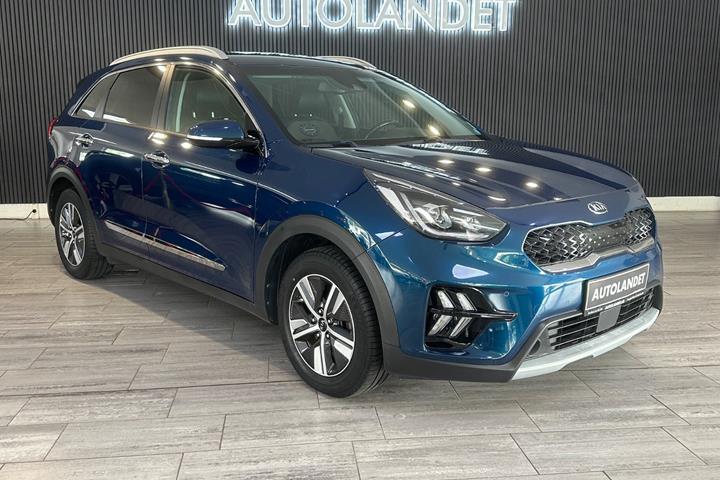 Blå Kia Niro fra 2020