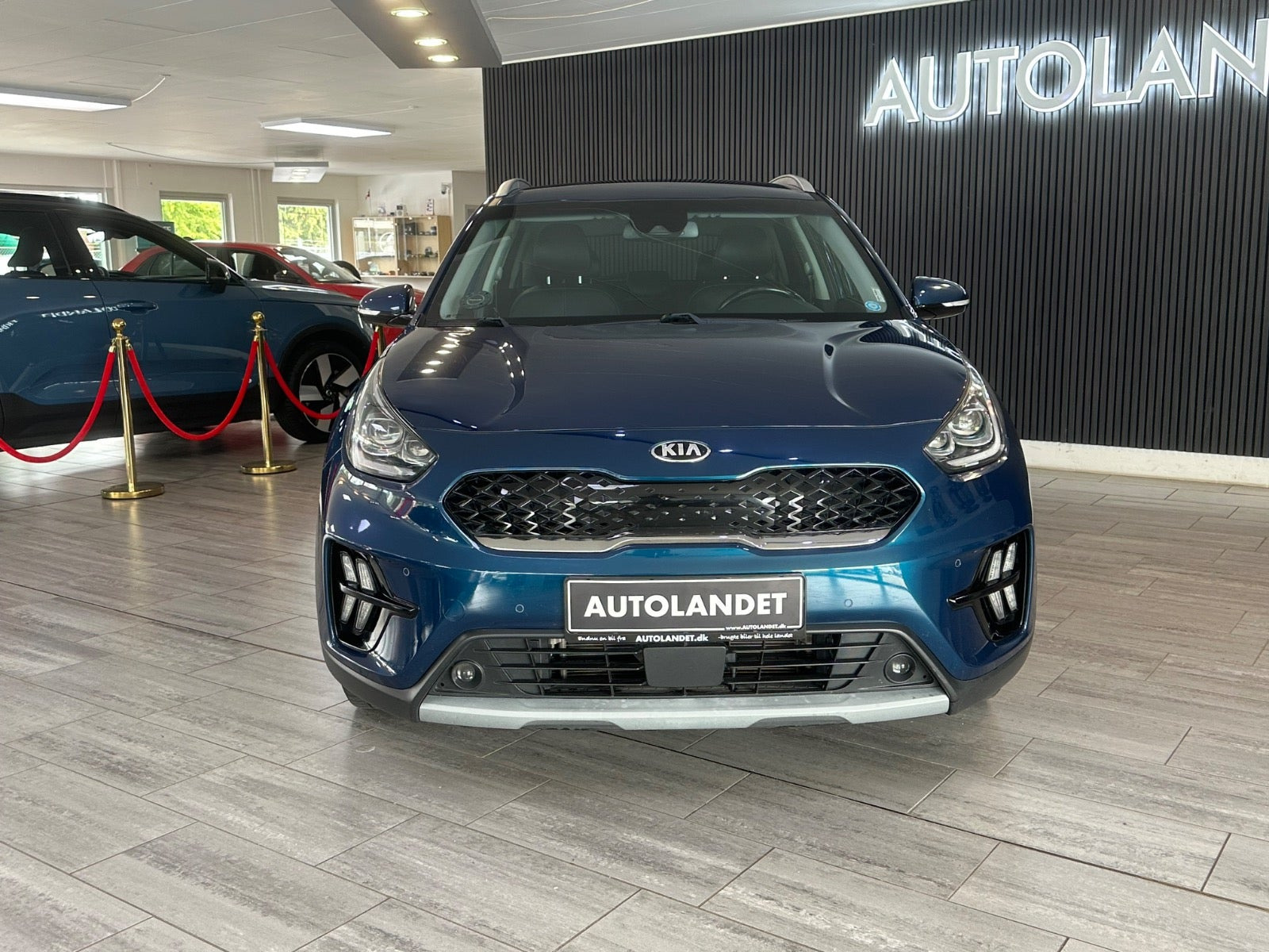 Blå Kia Niro fra 2020