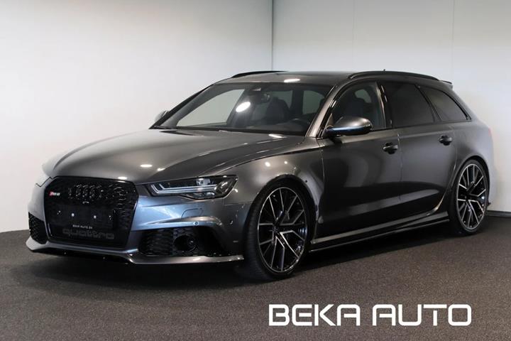 Grå Audi RS6 fra 2018