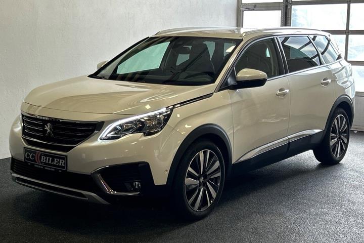 Hvid Peugeot 5008 fra 2018