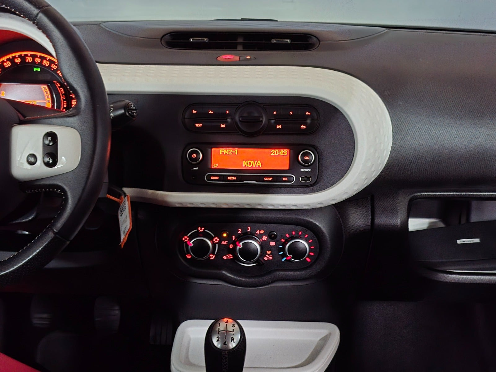 Hvid Renault Twingo fra 2014