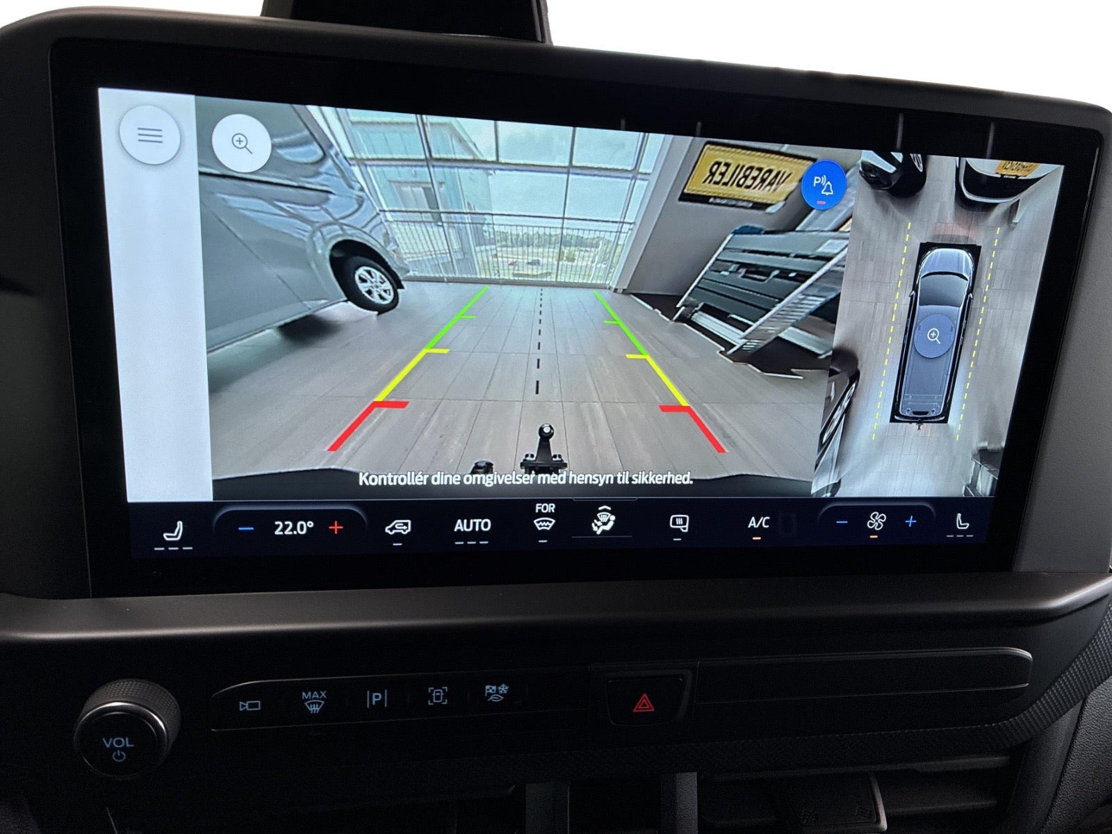 Hvid Ford E-Transit Custom 340 L2 fra 2025