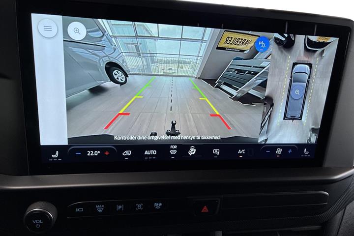 Hvid Ford E-Transit Custom 340 L2 fra 2025