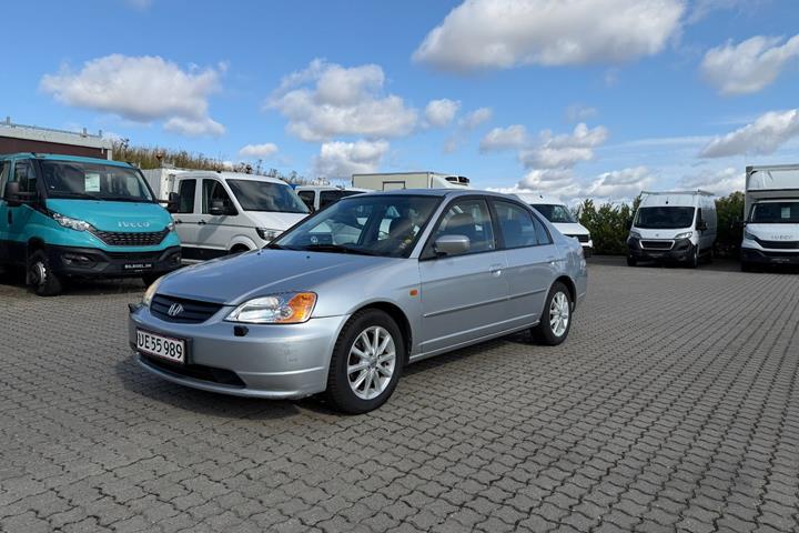 Sølv Honda Civic fra 2001