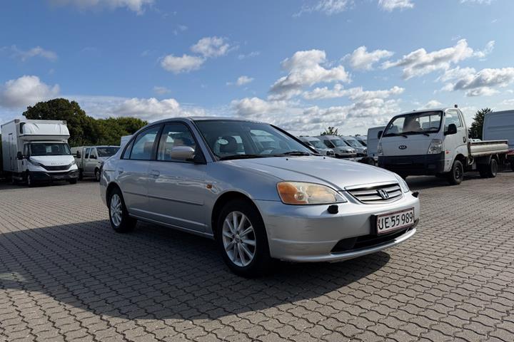 Sølv Honda Civic fra 2001