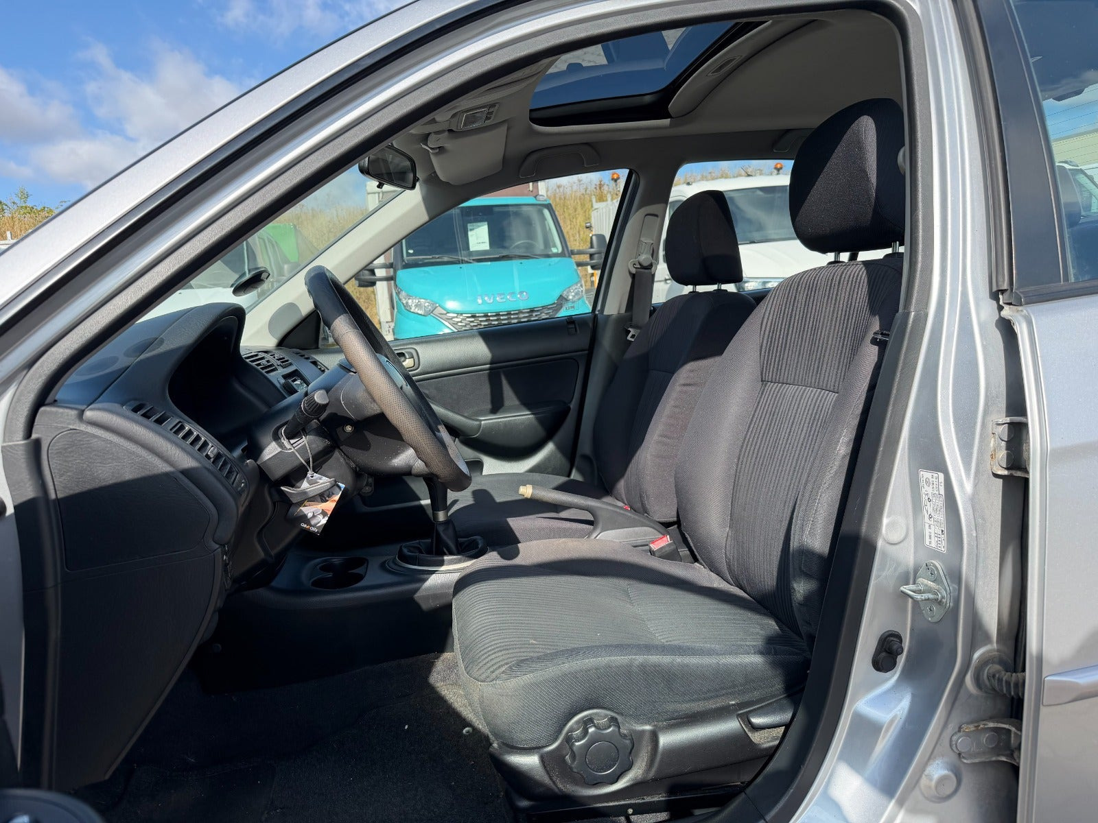 Sølv Honda Civic fra 2001