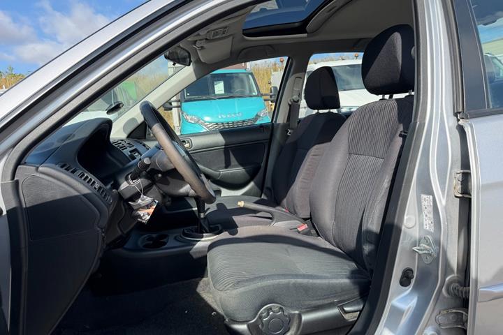 Sølv Honda Civic fra 2001