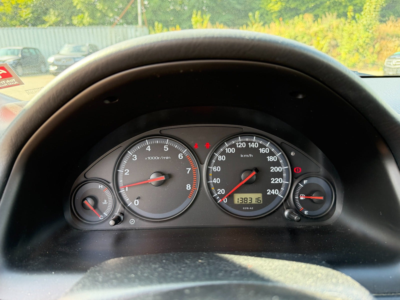 Sølv Honda Civic fra 2001