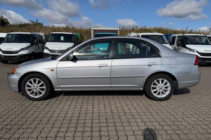 Sølv Honda Civic fra 2001