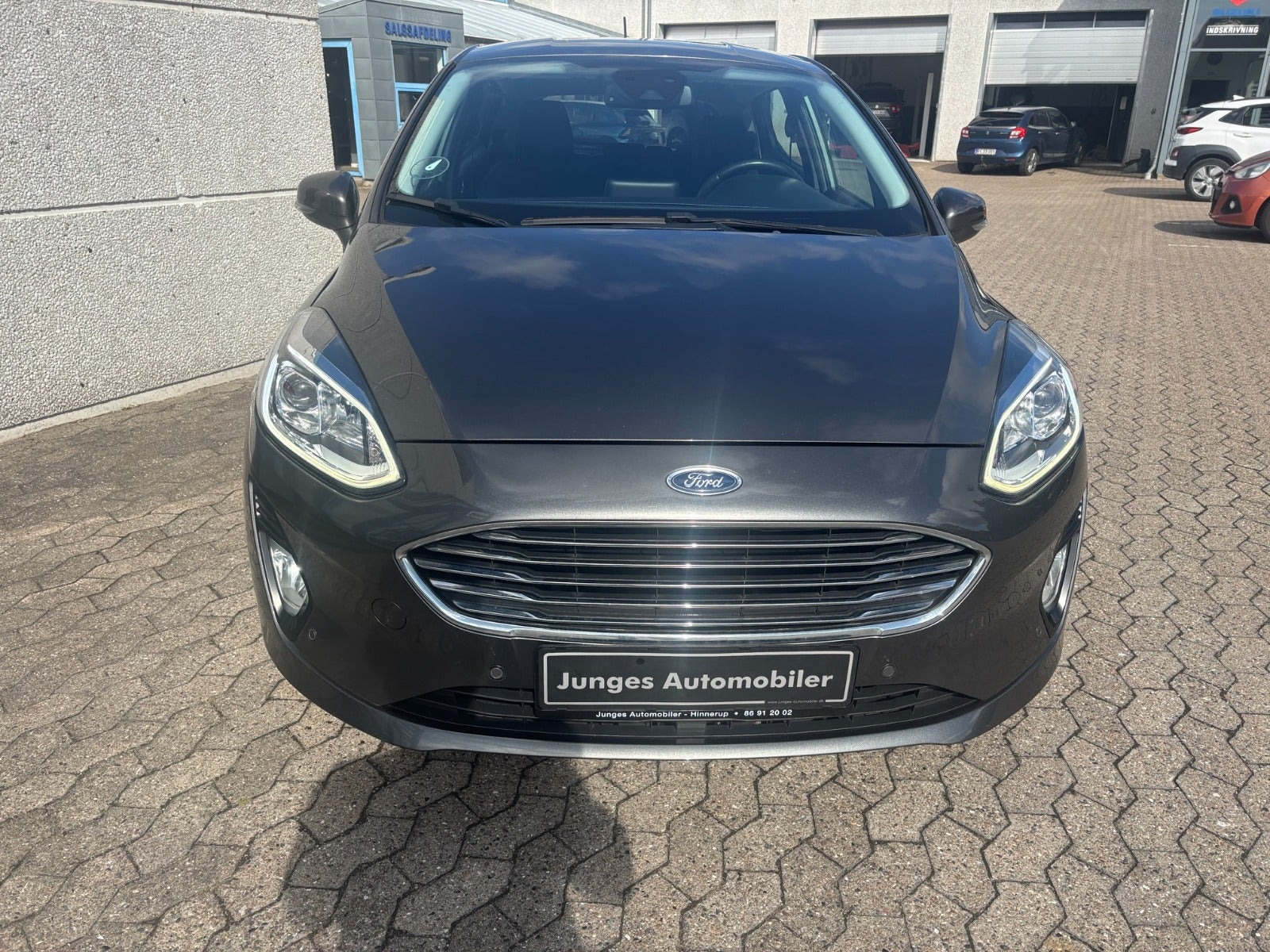 Grå Ford Fiesta fra 2020