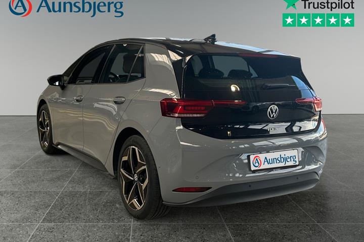 Grå VW ID.3 fra 2023