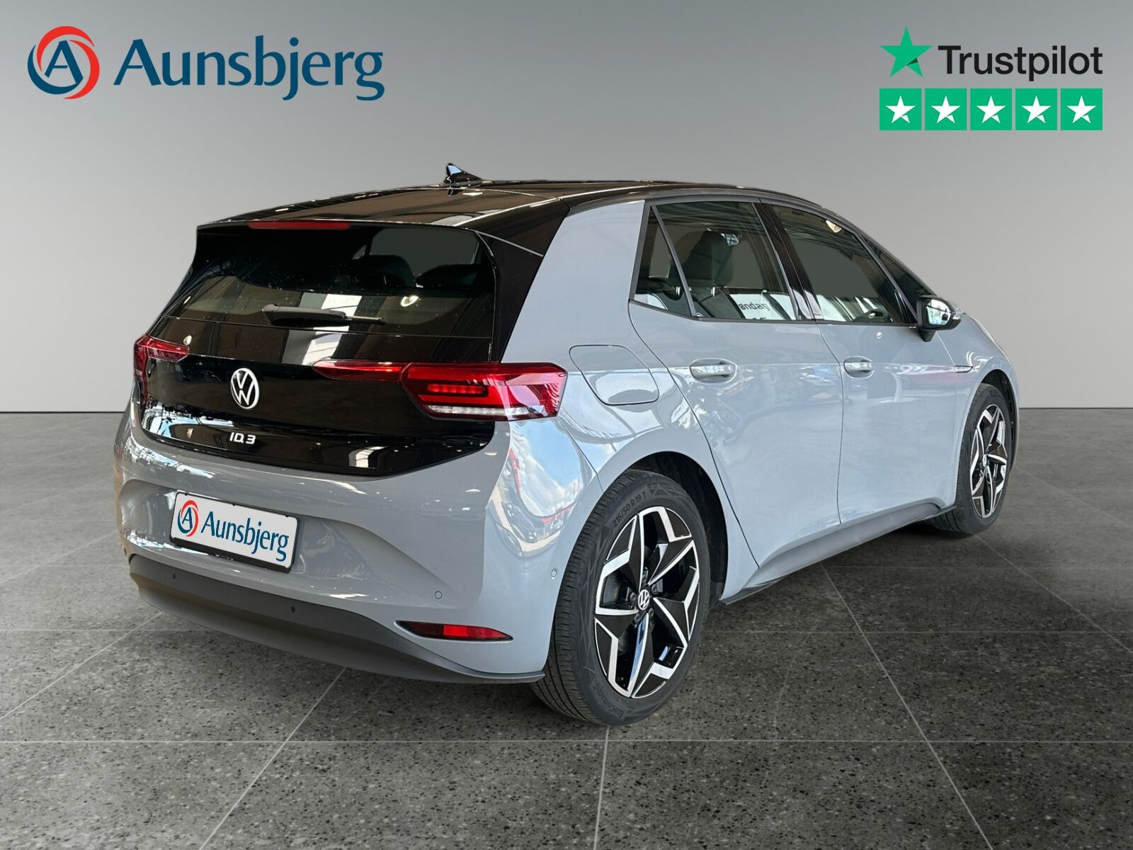 Grå VW ID.3 fra 2023