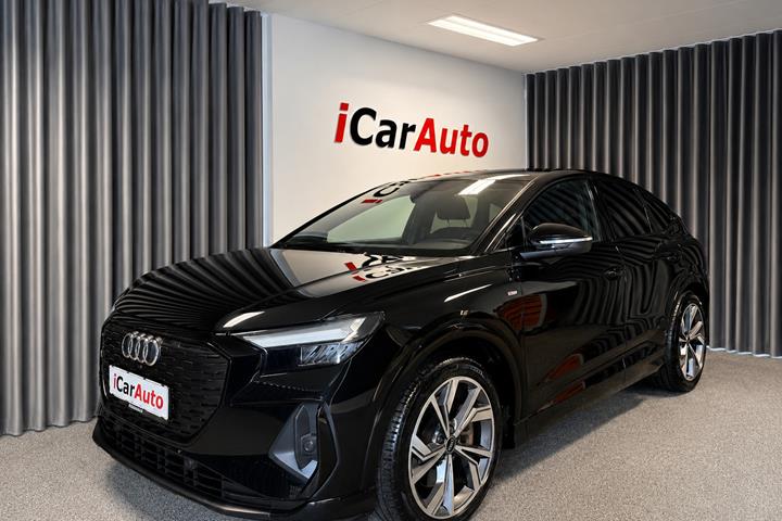 Sort Audi Q4 e-tron fra 2022