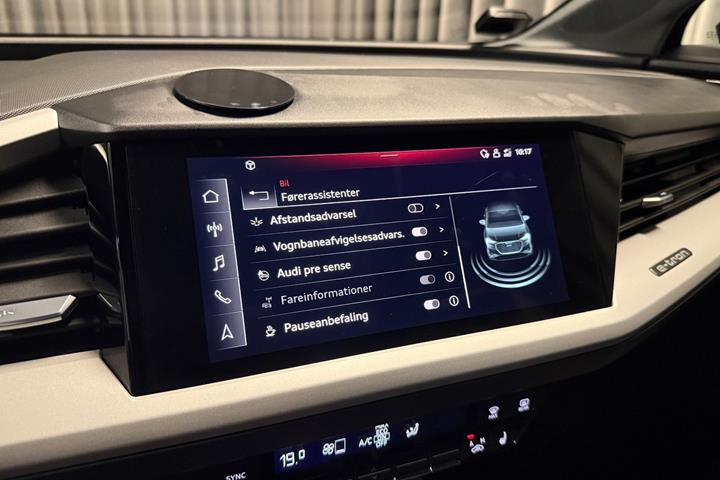 Sort Audi Q4 e-tron fra 2022