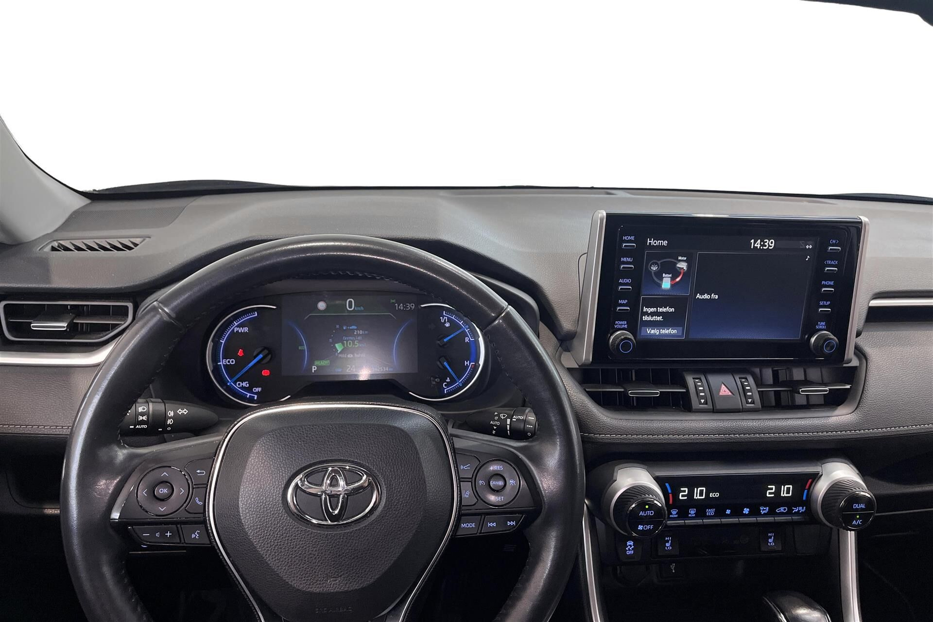Grå Toyota RAV4 fra 2020