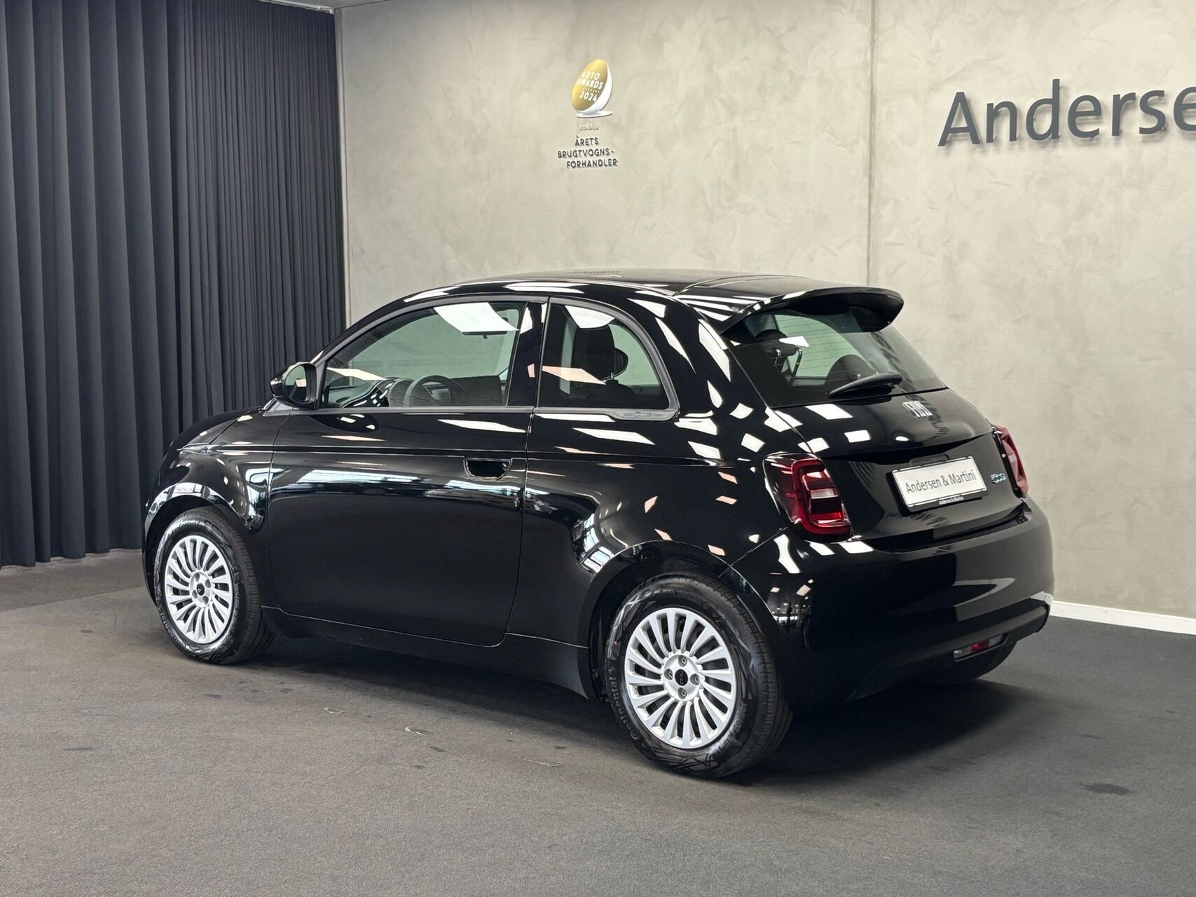 Sort Fiat 500e fra 2023