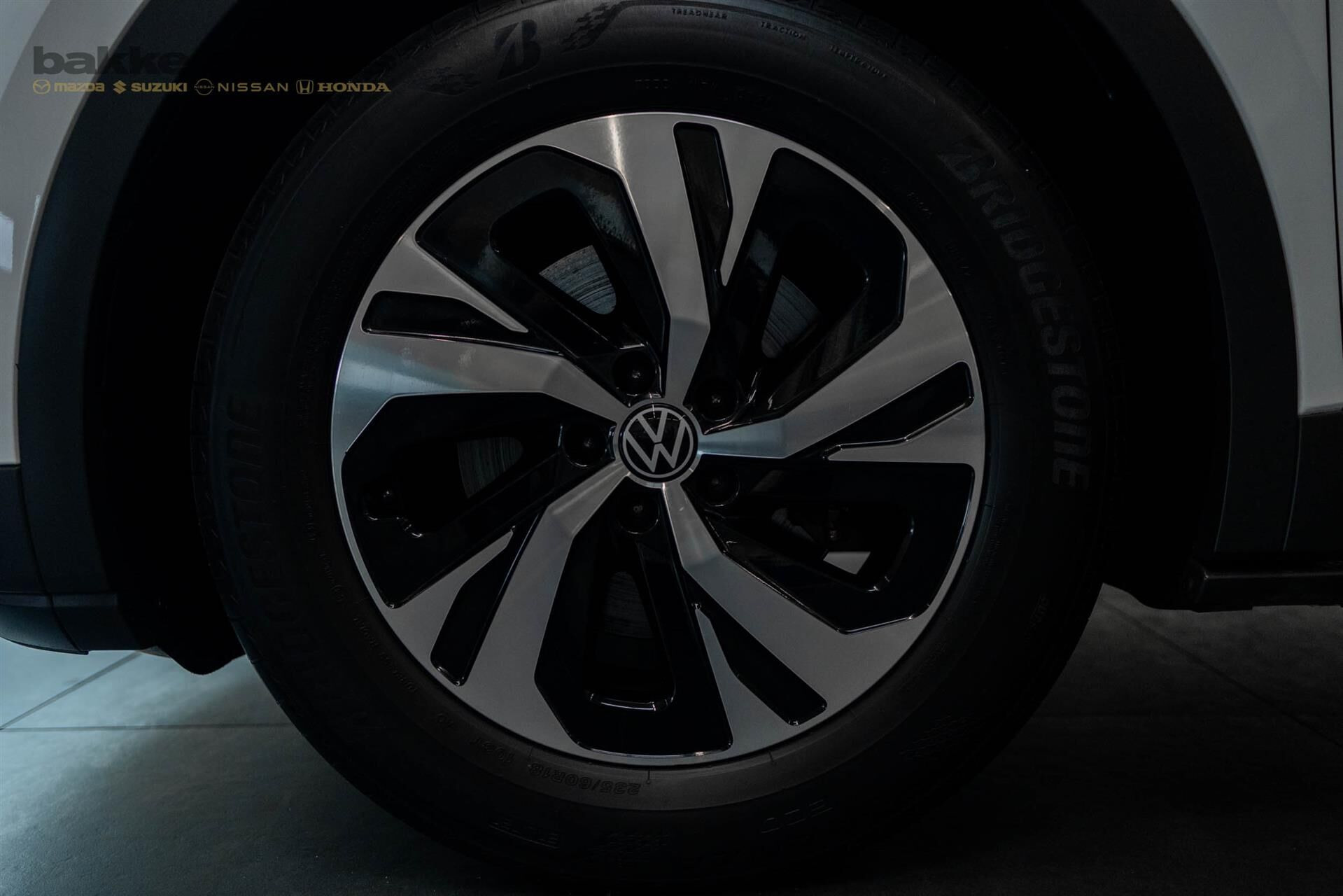 Hvid VW ID.4 fra 2021