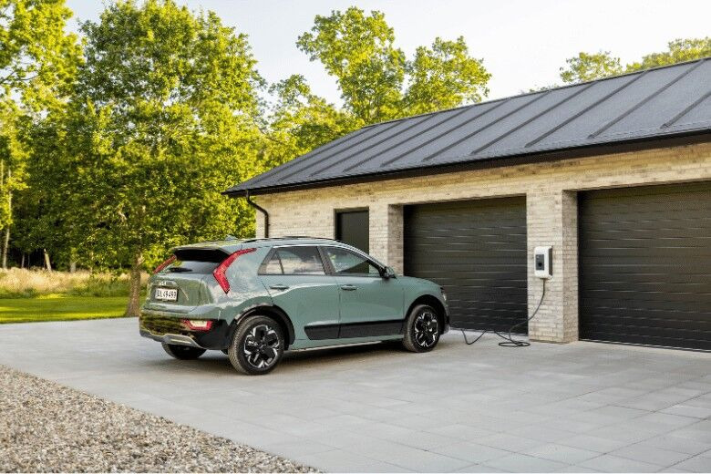 Grøn Kia Niro EV fra 2026